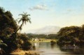 Scène sur le paysage de Magdalena Fleuve Hudson Frederic Edwin Church Paysage